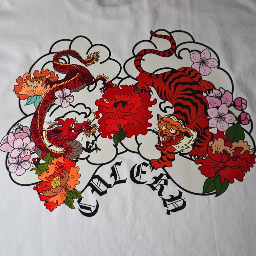 Dragon et Tigre - Tee blanc CULEKN
