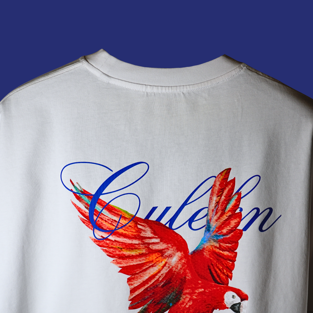 La Signature Écarlate - Tee blanc CULEKN