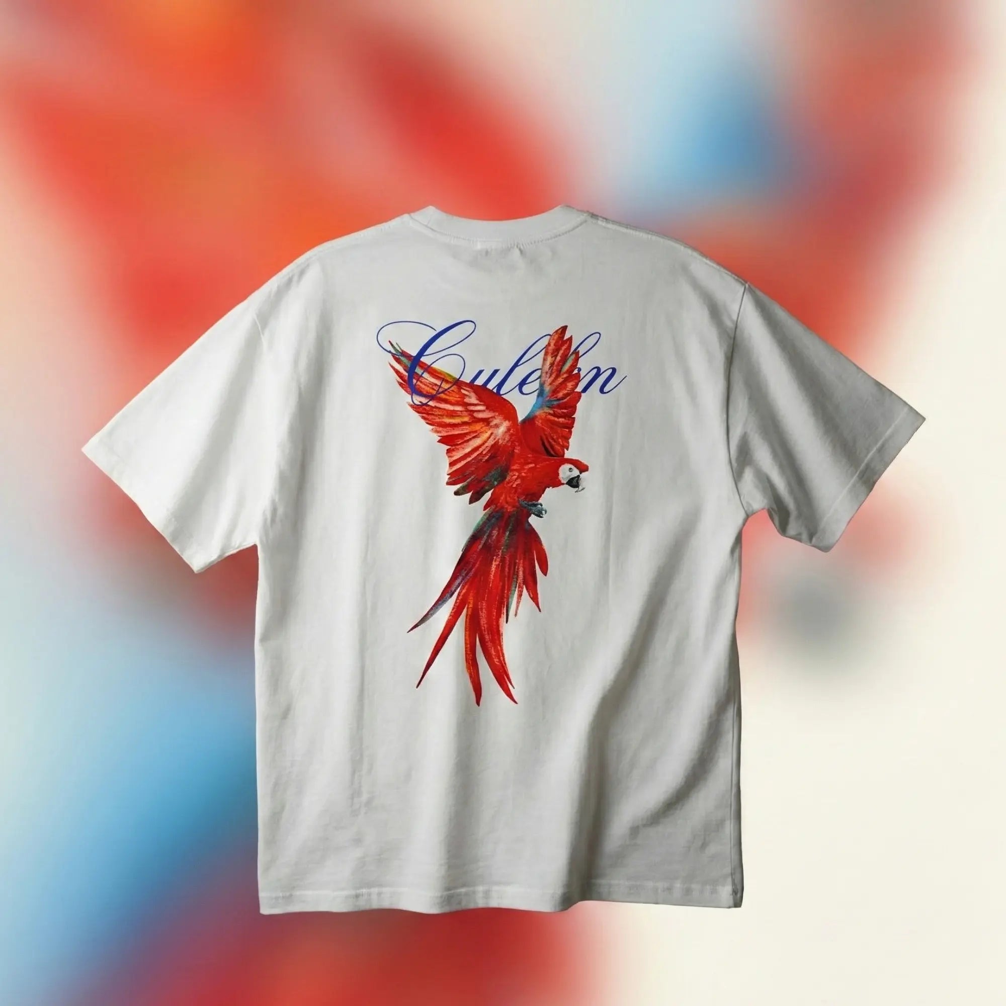 La Signature Écarlate - Tee blanc full